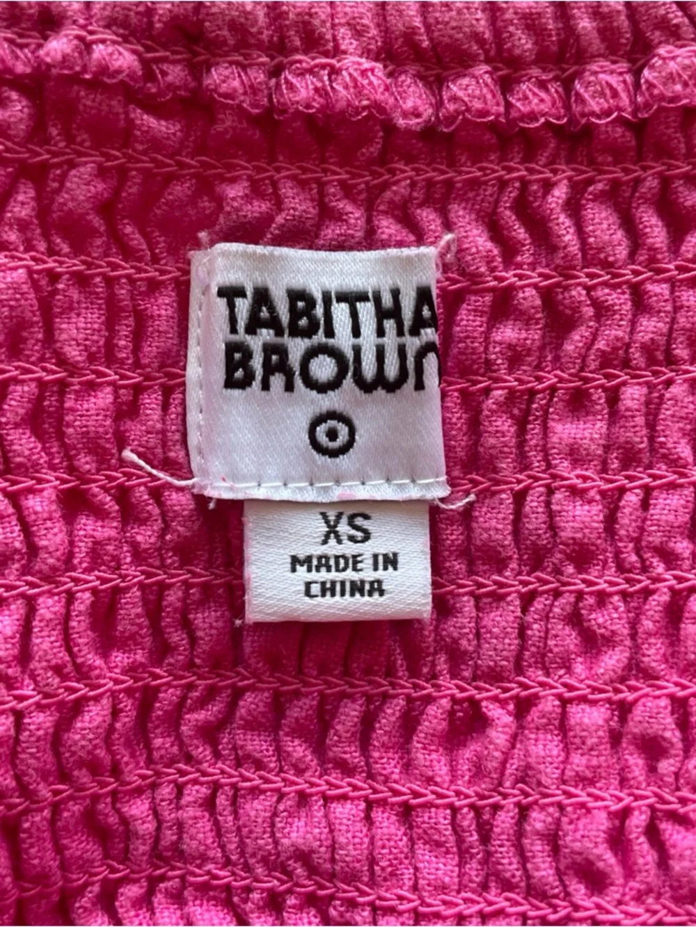 Tabitha Brown Women's Two-Tone Pink and Red Maxi Skirt Dress size XS